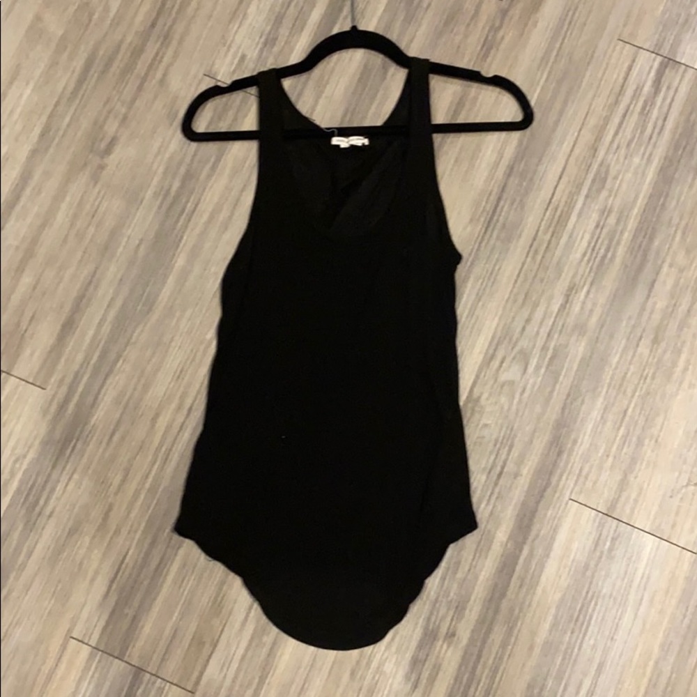 Sheer black tank
